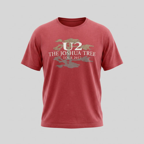 Shirt cotton red 3xl - u2,
