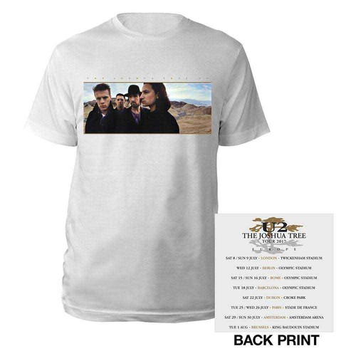 Unisex shirt joshua tree - u2,